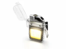 USB‑зажигалка с электро‑спиралью и LED‑фонариком Type‑C, влагозащищённая