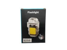 USB‑зажигалка с электро‑спиралью и LED‑фонариком Type‑C, влагозащищённая