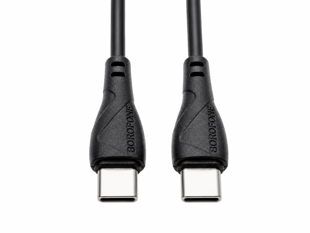 Кабель Borofone BX121 Type-C / Type-C 60W 1 м (PD, 3A)