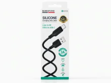 Кабель Borofone BX113 Silicone USB-A — Type-C, 3 А, 2 м
