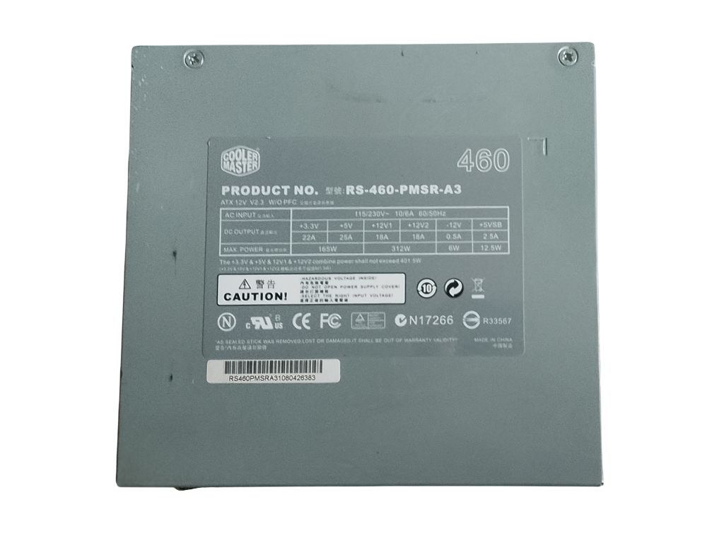 Блок живлення Cooler Master RS‑460‑PMSR‑A3 460W ATX б/в