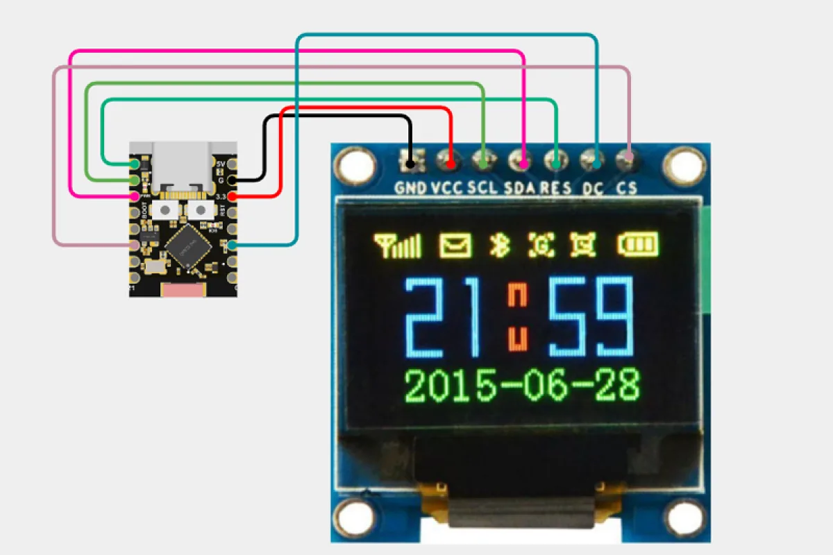 Бездротовий монітор BMS Jiabaida (JBD) на ESP32 з OLED‑дисплеєм (корпус + код)