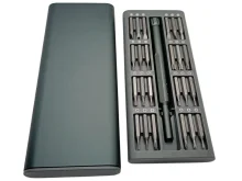 Викрутка з 48 бітами у металевому футлярі — купити набір для ремонту електроніки | RIZNEVDIM