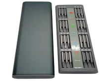 Викрутка з 48 бітами у металевому футлярі — купити набір для ремонту електроніки | RIZNEVDIM