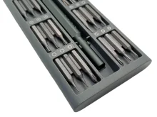 Викрутка з 48 бітами у металевому футлярі — купити набір для ремонту електроніки | RIZNEVDIM