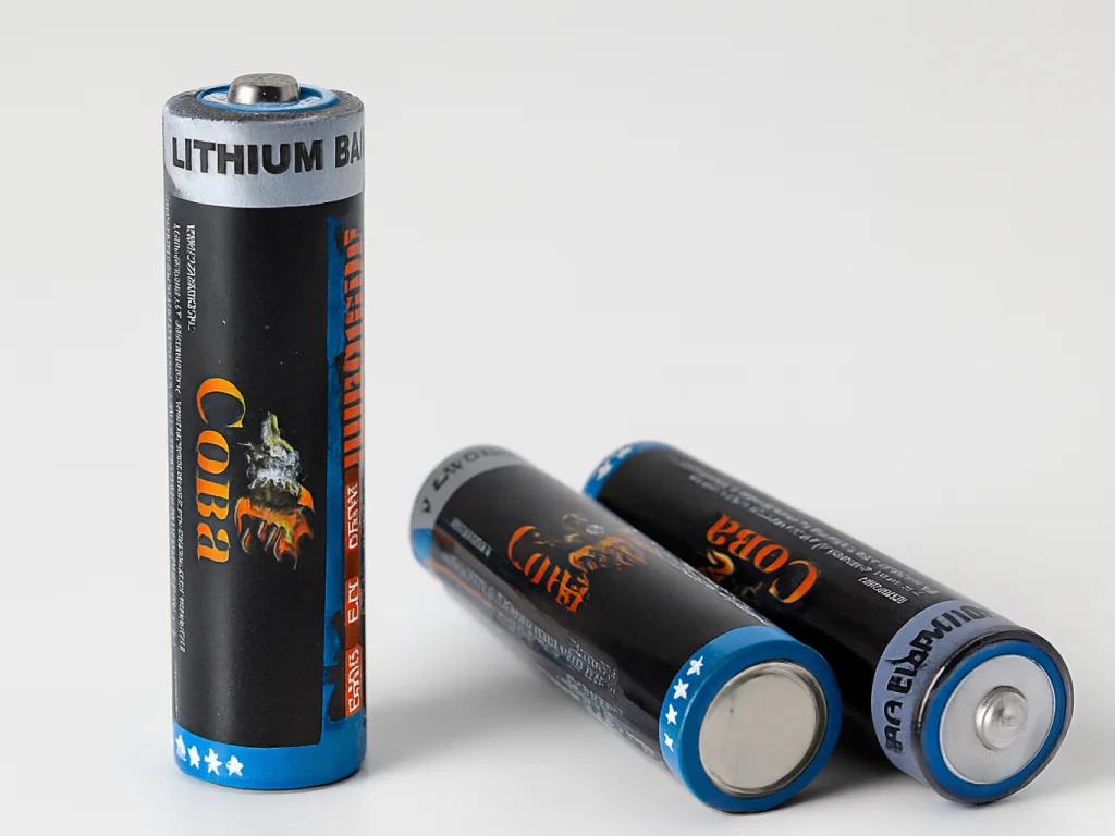 Аккумулятор Li-ion 18650 4.2V Black Coba — для фонарей и маломощных устройств