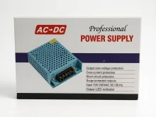 Надійний імпульсний блок живлення 12V 5A у металевому корпусі