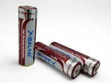 Акумулятор Li‑ion 14500 Purple X‑Balog 4.2V для ліхтарів та портативних пристроїв