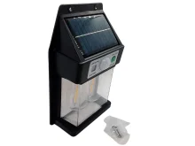 Вуличний настінний ліхтар із сонячною панеллю YX 777-2W – купити вуличний ліхтар із датчиком руху в Україні.