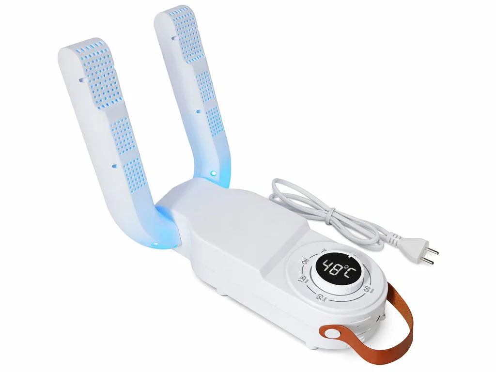 Складная сушилка для обуви с таймером для одной пары обуви