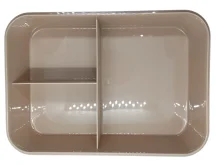 Ланчбокс с ложкой и вилкой размеры 15,2*21,5*6,5 см