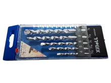 Свердла по бетону та цеглі для дриля, набір 5 шт (4 5 6 8 10 мм)