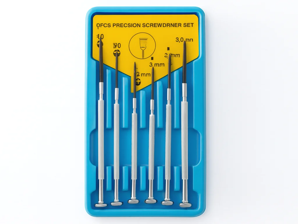 Набор отвёрток для часов и мобильных телефонов 6 шт №X-5