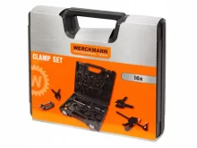 Набір швидкозатисків Werckmann 16 шт для столярних робіт