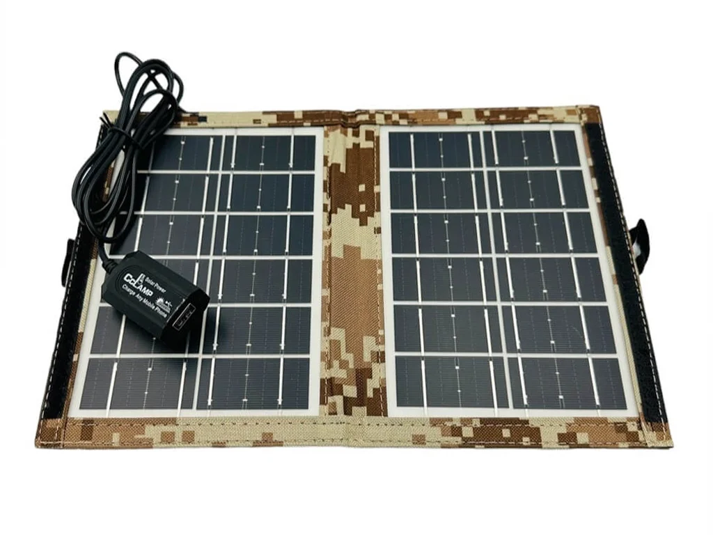 Складная солнечная панель CL-670 7W с USB