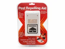 Ультразвуковий відлякувач гризунів та комах RIDDEX — надійний захист дому від мишей, щурів і тарганів.