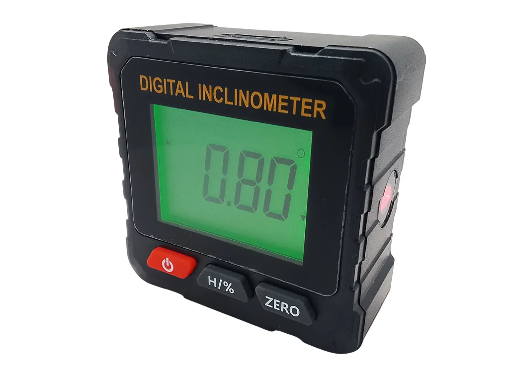 Електронний угломір з лазером (2 лінії) — цифровий рівень і транспортир 2-в-1