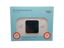 Портативний Wi‑Fi роутер 4G LTE з дисплеєм та акумулятором, мобільний роутер для SIM‑карти