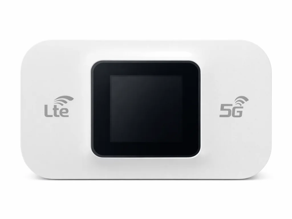 Портативний Wi‑Fi роутер 4G LTE з дисплеєм та акумулятором, мобільний роутер для SIM‑карти