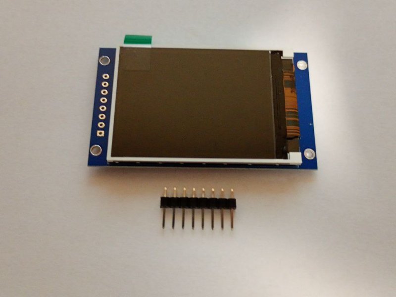 Дисплей 2.0" LCD IPS SPI интерфейс ST7789V 240x320