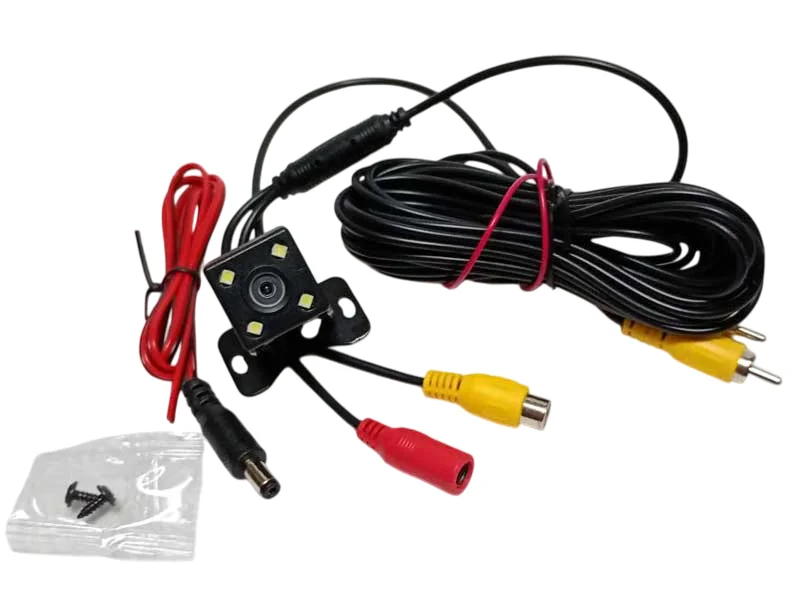 Камера заднього виду UKC CAR CAM 707 LED | Універсальна автокамера з підсвіткою та паркувальними лініями