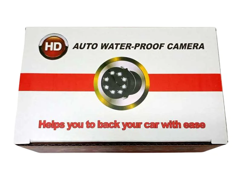 Камера заднього виду UKC CAR CAM 707 LED | Універсальна автокамера з підсвіткою та паркувальними лініями