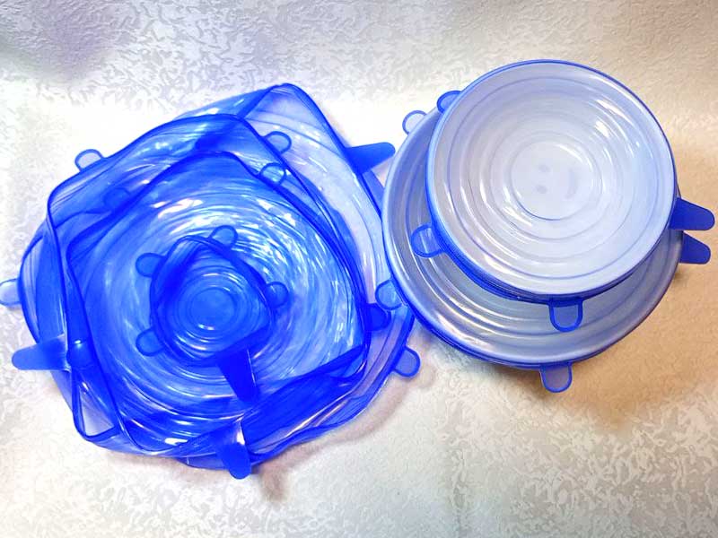 Силиконовые универсальные крышки SILICON CAP 6PCS SET