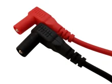 Щупи для мультиметра 228 універсальні 100 см (червоний/чорний)