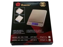 Кухонні ваги Domotec MS-1729A 3000 г / 0.1 г — купити з LCD-дисплеєм і високою точністю