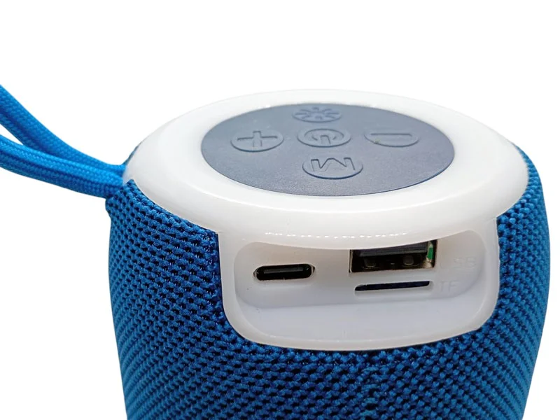 Портативна колонка SH 309 BT — потужний звук, бас, підсвічування, Bluetooth 5.3, IPX5