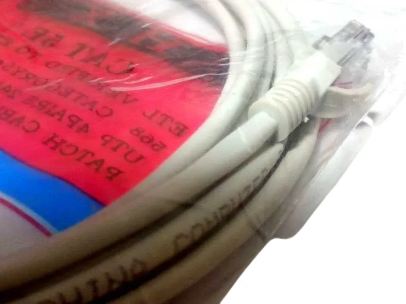 LAN-кабель 3 м UTP Cat 5e RJ45 — довгий інтернет-кабель для дому, офісу та камер спостереження