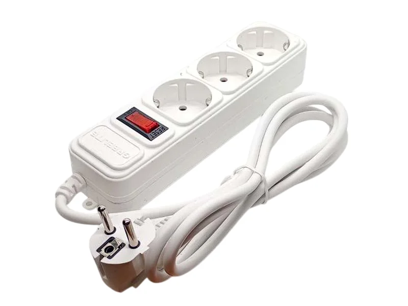 Сетевой фильтр, удлинитель на 3 розетки SP3 1.8m