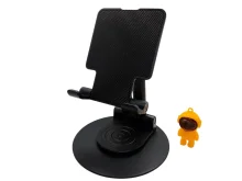 Підставка для планшета і телефону 360 з металевою основою.