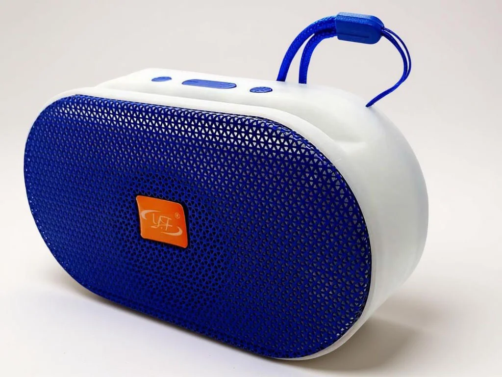 Портативная Bluetooth колонка L-003 с подставкой для телефона и подсветкой — мини-акустика для дома и прогулок