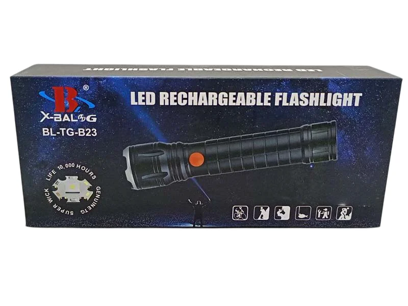 Ліхтар Bailong BL-B23 червоне світло | Тактичний ліхтарик з повною комплектацією