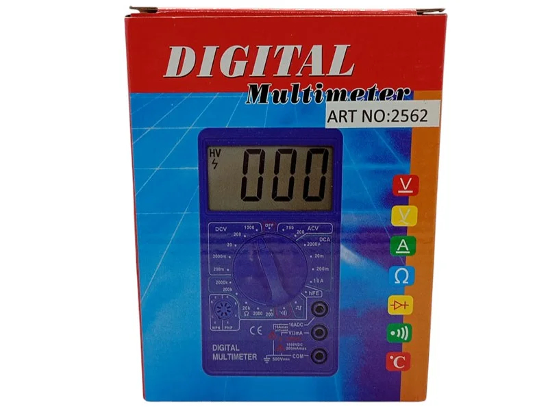 Мультиметр — цифровий тестер для дому та авто, універсальний вимірювальний прилад