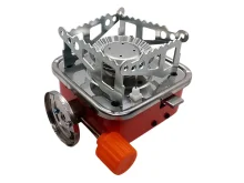 Газова туристична плита з п’єзопідпалом, під цанговий балон  220 г