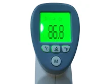 Безконтактний інфрачервоний термометр / пірометр для тіла та поверхонь