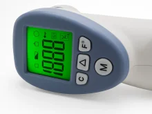 Безконтактний інфрачервоний термометр / пірометр для тіла та поверхонь