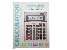 Настільний калькулятор DM-1200V 12-розрядний з великим дисплеєм