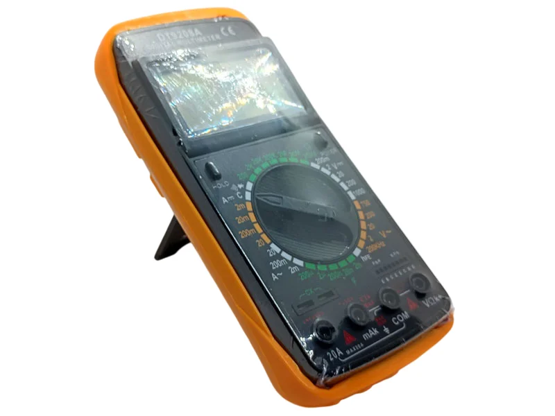 Мультиметр DT-9208A цифровой — купить тестер для дома и авто в Украине | RIZNEVDIM